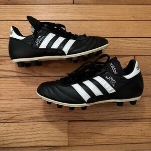 adidas Copa Mundial Soccer Cleats - Black and White
